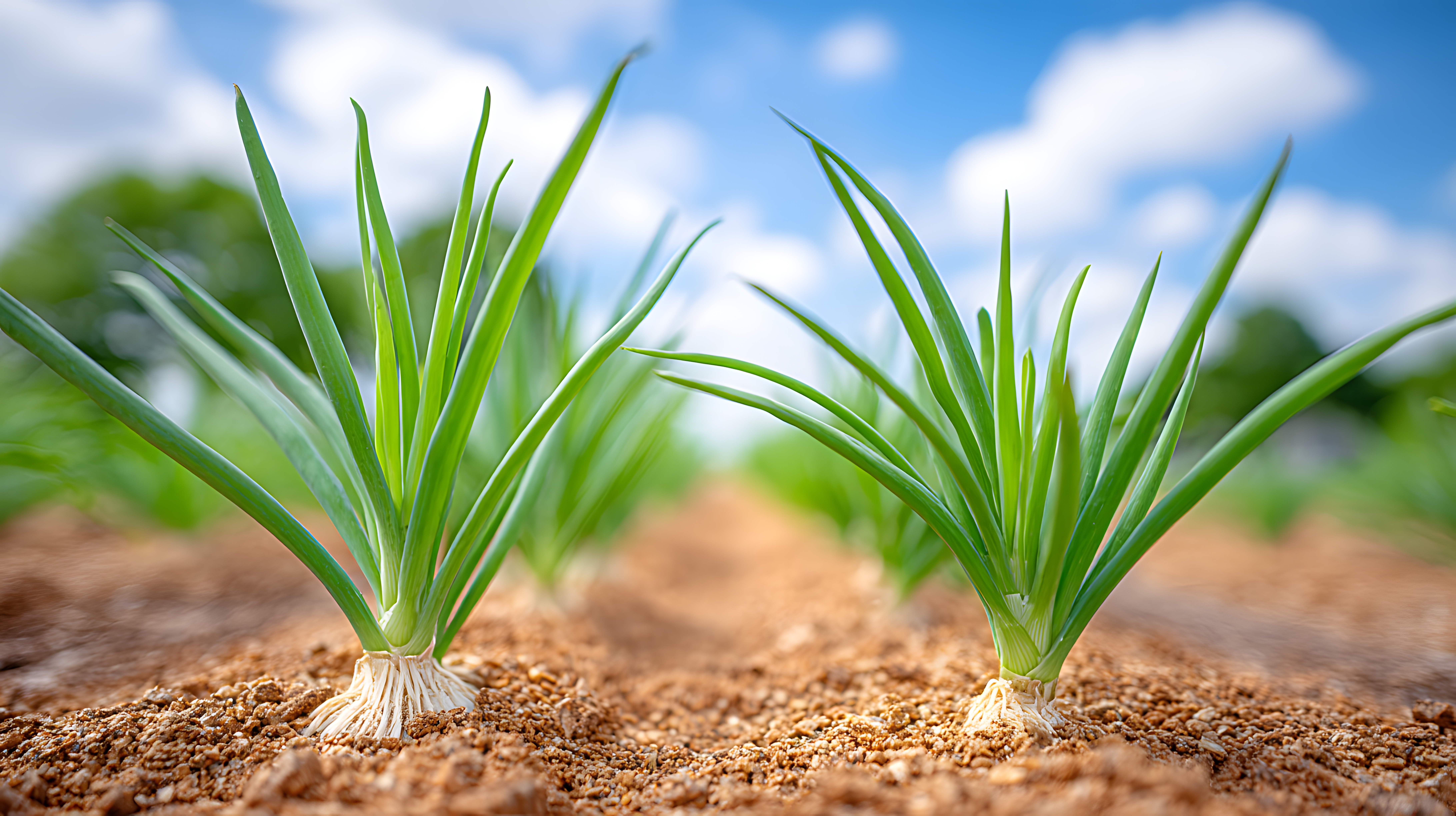 Onion seedling cultivation India